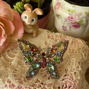 Vintage butterfly brooch.
